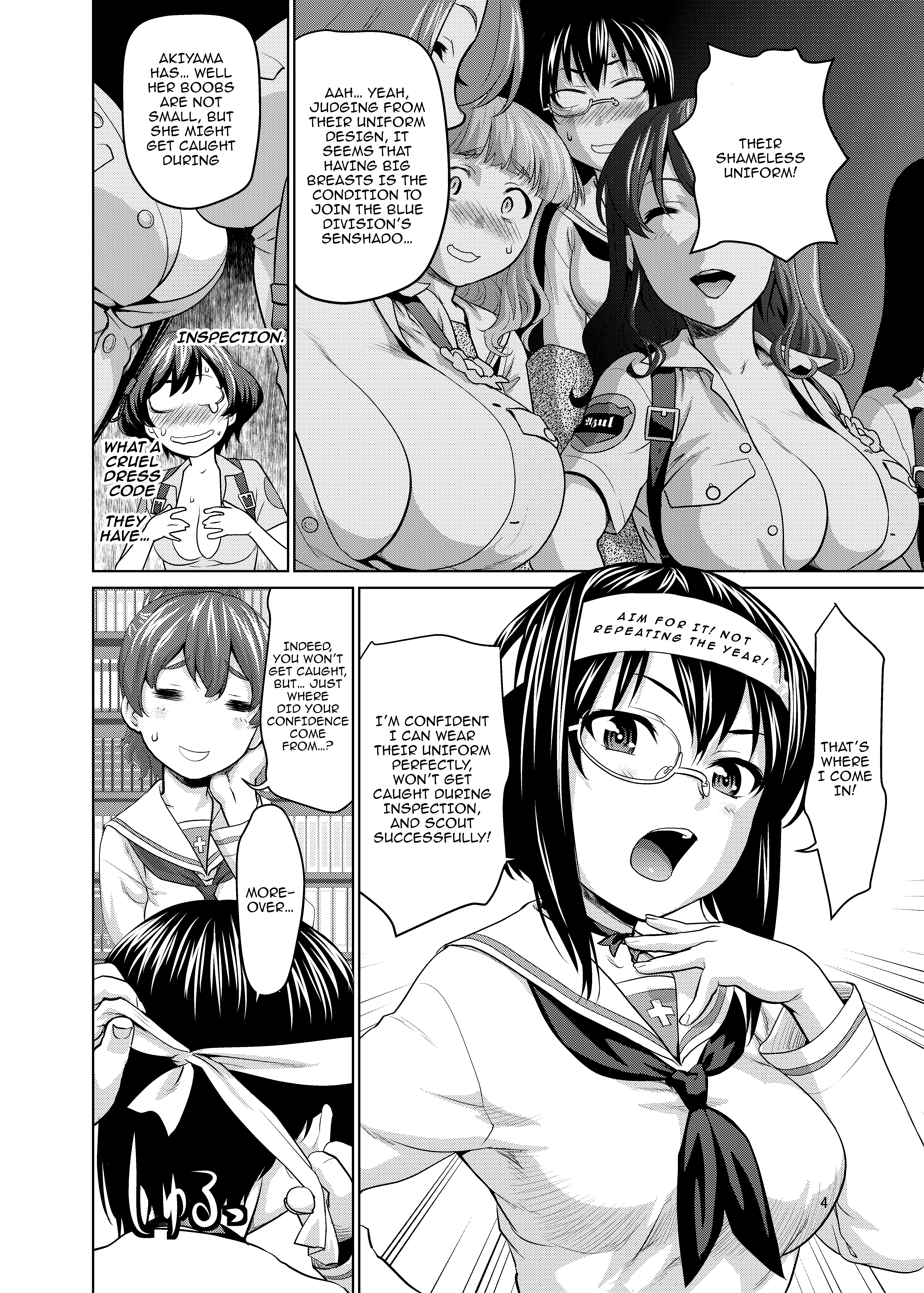 Hentai Manga Comic-Kawashima Momo's and Koyama Yuzu's Great Blue Division High School Infiltration Plan!-Read-3